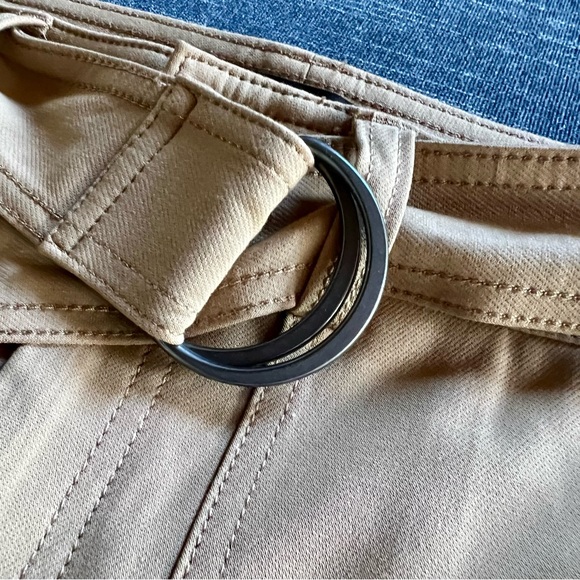 Banana Republic Slim Refined Stretch Cargo Pant - Latte Cream Beige - Picture 9 of 12